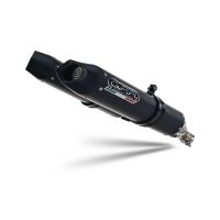 GPR exhaust compatible with Aprilia Dorsoduro 1200 2011-2016, Furore Evo4 Nero, Dual Homologated legal slip-on exhaust including removable db killers, link pipes and catalysts 