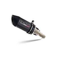 GPR exhaust compatible with Honda Crf 300 L - Rally 2021-2024, Furore Poppy, Racing slip-on exhaust, including link pipe and removable db killer 