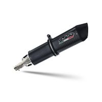 GPR exhaust compatible with Bmw G 650 Gs -Sertao 2010-2016, Furore Poppy, Homologated legal slip-on exhaust including removable db killer and link pipe 