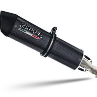 Exhaust compatible with Aprilia Sx 125 2018-2020, Furore Evo4 Poppy, Slip-on exhaust including removable db killer and link pipe 