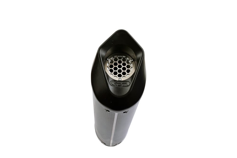 Exhaust compatible with Beta Alp 4.0 2018-2020, Furore Evo4 Poppy, Slip-on exhaust including link pipe and removable db killer 