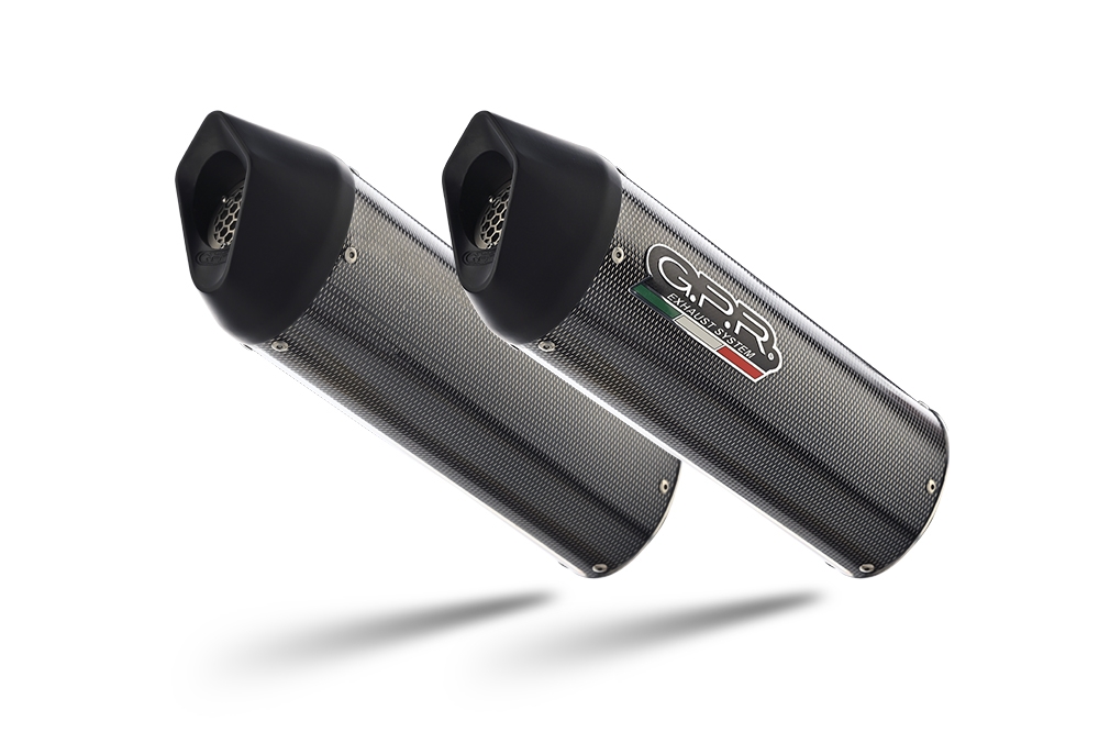 Exhaust compatible with Bmw K1600GTL 2021-2025, Furore Evo4 Poppy, Dual slip-on including removable db killers and link pipes, EPA-compliant 