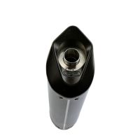 Exhaust compatible with Suzuki V-Strom 650 2021-2025, Furore Evo4 Poppy, Mid-Full system exhaust including removable db killer 