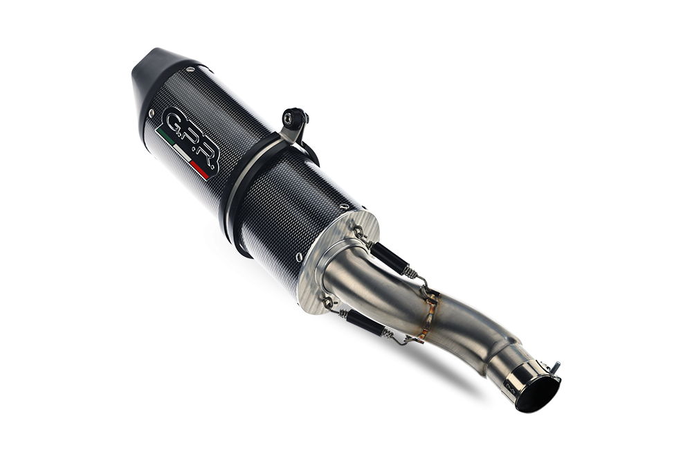 Exhaust compatible with Honda CBR1000RR 2014-2016, Furore Poppy, Slip-on exhaust including link pipe 