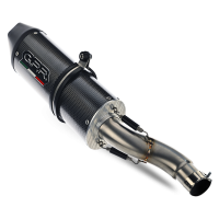 Exhaust compatible with Honda CBR1000RR 2014-2016, Furore Poppy, Slip-on exhaust including link pipe 