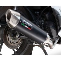 GPR exhaust compatible with Zontes M 350 2023-2025, Furore-X Scooter, Homologated legal full system exhaust, including removable db killer 