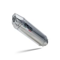 GPR exhaust compatible with Ktm Rc 390 2022-2024, Furore-X Inox, Racing slip-on exhaust including link pipe and removable dbkiller 