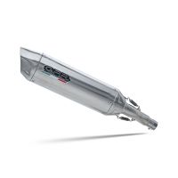 GPR exhaust compatible with Ktm Rc 390 2022-2024, Furore-X Inox, Racing slip-on exhaust including link pipe and removable dbkiller 