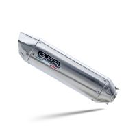 GPR exhaust compatible with Ktm Rc 390 2022-2024, Furore-X Inox, Racing slip-on exhaust including link pipe and removable dbkiller 