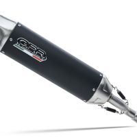GPR exhaust compatible with Honda Adv 350 2022-2024, Furore-X Scooter, Homologated legal slip-on exhaust system, including removable db killer and catalyst 