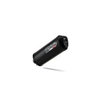 GPR exhaust compatible with Moto Guzzi Stelvio 1200 4V  2008-2010, Ghisa , Homologated legal slip-on exhaust including removable db killer and link pipe 
