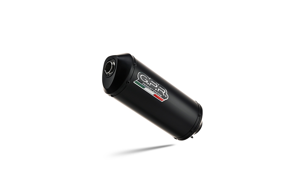 Exhaust compatible with Kawasaki NINJA 650 R 2006-2011, Ghisa , Slip-on exhaust including removable db killer and link pipe, EPA-compliant 