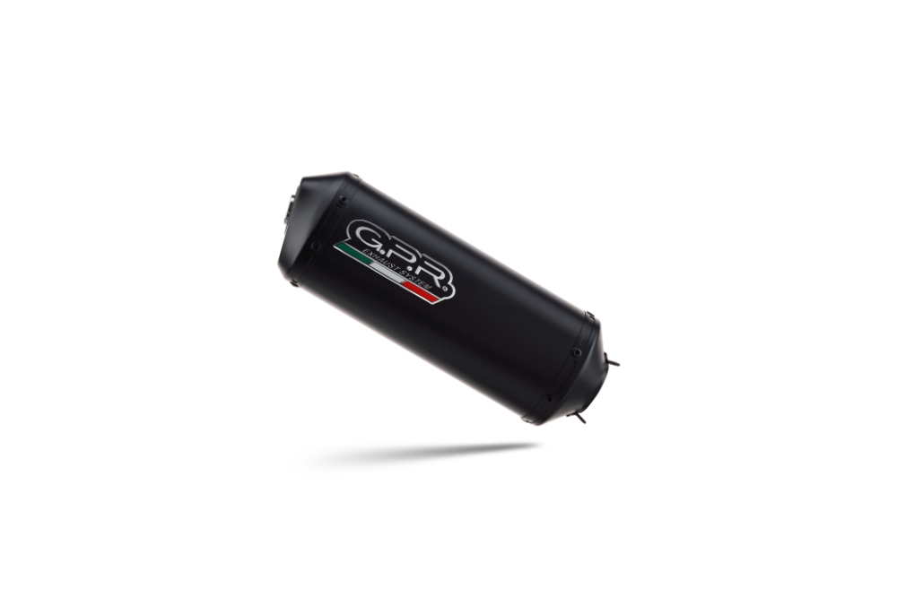 Exhaust compatible with Kawasaki NINJA 650 R 2006-2011, Ghisa , Slip-on exhaust including removable db killer and link pipe, EPA-compliant 