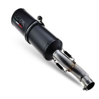 Exhaust compatible with Suzuki DRZ400SM 2005-2025, Ghisa , Full system exhaust, including removable db killer 