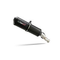 GPR exhaust compatible with Kawasaki Versys 650 2006-2014, Ghisa , Homologated legal slip-on exhaust including removable db killer and link pipe 