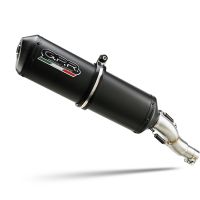 Exhaust compatible with Kawasaki Versys 650 2006-2014, Ghisa , Slip-on exhaust including removable db killer and link pipe, not EPA-compliant 