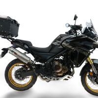 Top case GPR TECH compatible with  Voge 625DSX 2024/2026 e5 GPR TECH Top case in aluminum, black color with specific plate included Capacity 55 LT.