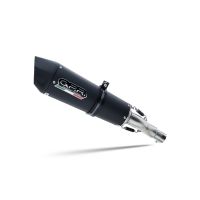 GPR exhaust compatible with Aprilia RS 457 2024-2026, New Grand Prix Evo Black Titanium, full system exhaust legal for UK and non-EU countries including removable db killer 