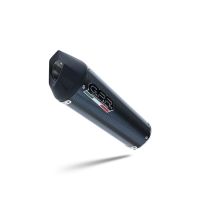 GPR exhaust compatible with  Kawasaki Versys 1000 2019-2020, New Grand Prix Evo Poppy, Slip-on exhaust including removable db killer and link pipe, EPA-compliant 