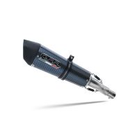 GPR exhaust compatible with Bmw C 600 Sport 2012-2016, New Grand Prix Evo Poppy, Homologated legal slip-on exhaust including removable db killer and link pipe 