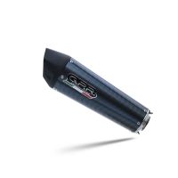 GPR exhaust compatible with  Kawasaki Versys 1000 2019-2020, New Grand Prix Evo Poppy, Slip-on exhaust including removable db killer and link pipe, EPA-compliant 