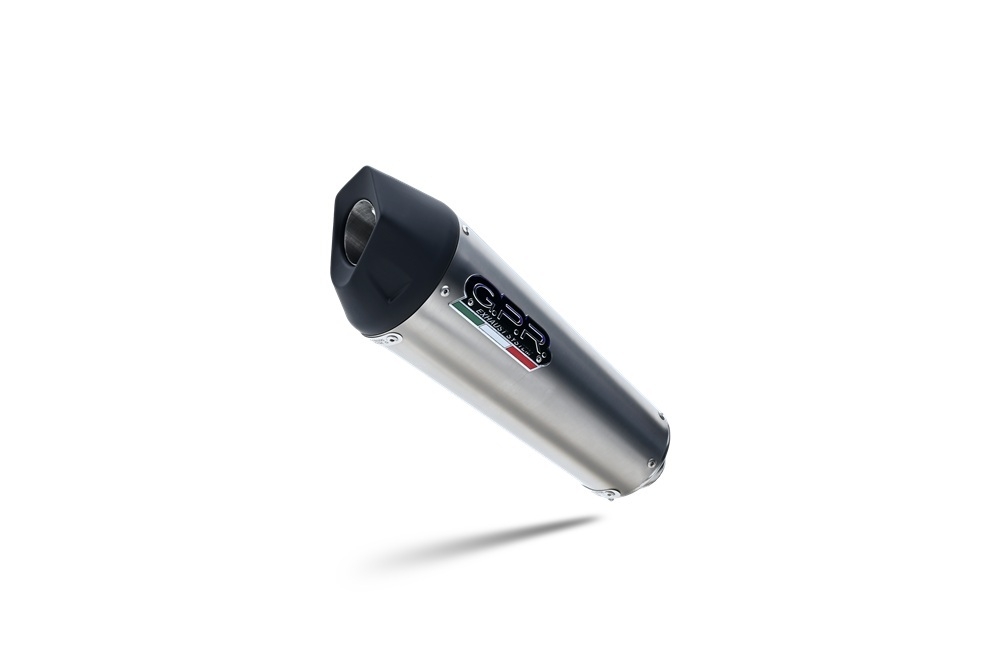 GPR exhaust compatible with  Triumph Tiger 900 GT / Pro / Rally Pro 2024-2025, New Grand Prix Evo Titanium, Slip-on exhaust including removable db killer and link pipe, not EPA-compliant 