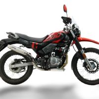 GPR exhaust compatible with Hero Xpulse 200 4V 2021-2024, Deeptone Inox, Racing full system exhaust, including removable db killer 