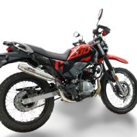 GPR exhaust compatible with Hero Xpulse 200 4V 2021-2024, Deeptone Inox, Racing full system exhaust, including removable db killer 