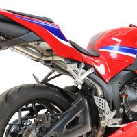 GPR exhaust compatible with Honda Cbr 600 Rr  2007-2023, Deeptone Inox, Homologated legal slip-on exhaust including removable db killer, link pipe and catalyst 