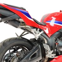 GPR exhaust compatible with Honda Cbr 600 Rr  2007-2023, M3 Black Titanium, Homologated legal full system exhaust, including removable db killer and catalyst 