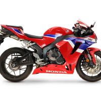 GPR exhaust compatible with Honda Cbr 600 Rr  2007-2023, M3 Inox , Racing full system exhaust, including removable db killer 