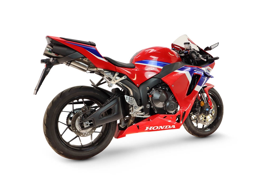 GPR exhaust compatible with Honda Cbr 600 Rr  2007-2023, M3 Inox , Racing full system exhaust, including removable db killer 