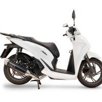 Exhaust compatible with Honda SH125 I.E. 2024-2025, Furore-X Scooter, Full system including silencer approved for noise,db killer and catalyst, EPA-compliant compliant for inspection 