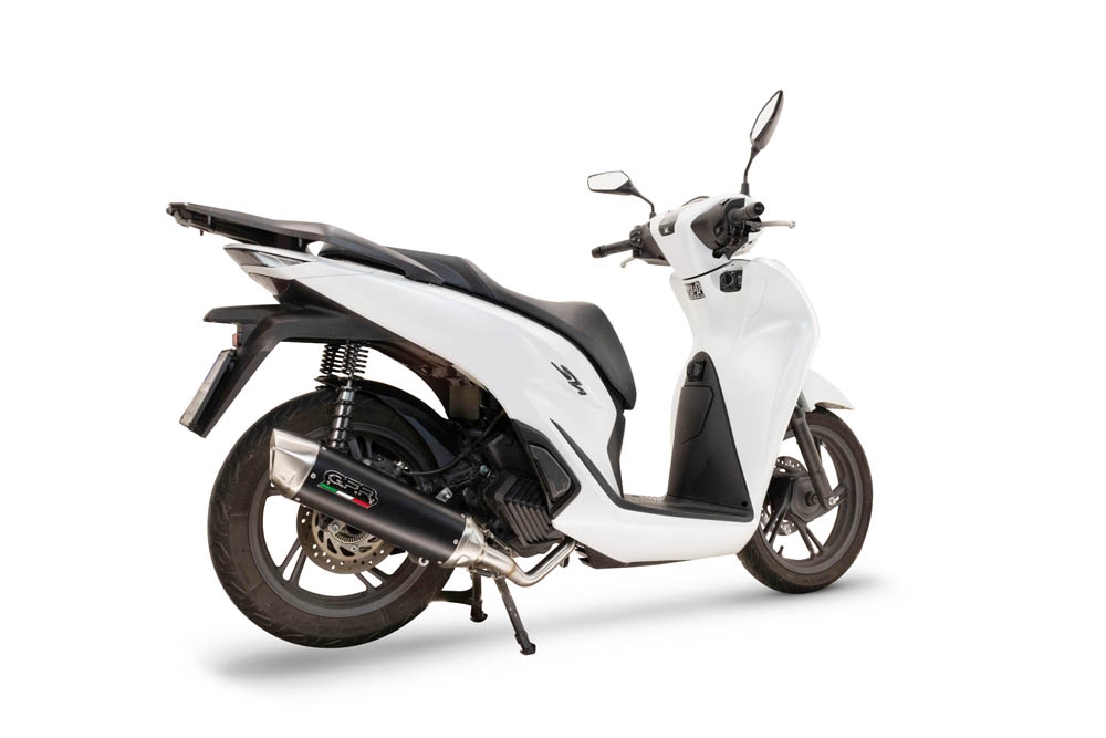 Exhaust compatible with Honda SH150 I.E. 2024-2025, Furore-X Scooter, Full system including silencer approved for noise,db killer and catalyst, EPA-compliant compliant for inspection 
