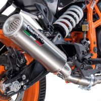Exhaust compatible with Husqvarna Vitpilen 250 2024-2025, M3 Inox , Slip-on exhaust including removable db killer and link pipe, EPA-compliant 