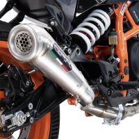 Exhaust compatible with Husqvarna Vitpilen 250 2024-2025, Powercone Evo, Slip-on exhaust including removable db killer and link pipe, EPA-compliant 