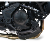 GPR exhaust compatible with Kawasaki Z 650 2023-2026, GP-Revo Black Titanium, Homologated silencer for noise including full line,db killer and catalyst compliant for inspection 