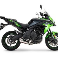 Exhaust compatible with Kawasaki Versys 650 2023-2025, GP-Revo Titanium, Full system exhaust, including removable db killer 