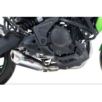 GPR exhaust compatible with Kawasaki Ninja 650 2023-2026, GP-Revo Titanium, Racing full system exhaust, including removable db killer 