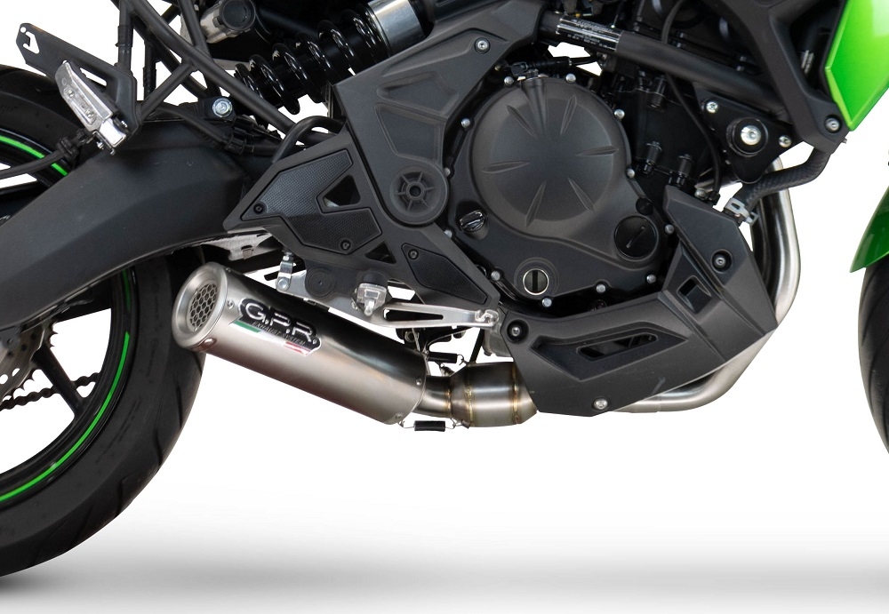 Exhaust compatible with Kawasaki Ninja 650 vers. SSDA 2023-2025, M3 Inox , Full system exhaust 