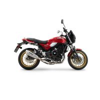 GPR exhaust compatible with Kawasaki Z 650 RS 2024-2025, GP-Revo Titanium, Homologated silencer for noise including full line,db killer and catalyst compliant for inspection 