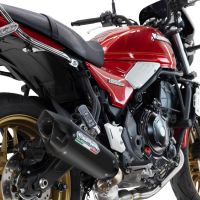 GPR exhaust compatible with Kawasaki Z 650 RS 2024-2025, GP-Revo Black Titanium, Homologated silencer for noise including full line,db killer and catalyst compliant for inspection 