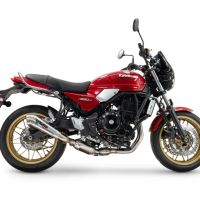 GPR exhaust compatible with Kawasaki Z 650 RS 2024-2025, Powercone Evo, Homologated silencer for noise including full line,db killer and catalyst compliant for inspection 