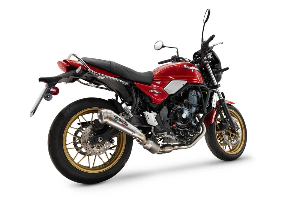 GPR exhaust compatible with Kawasaki Z 650 RS 2024-2025, Powercone Evo, Homologated silencer for noise including full line,db killer and catalyst compliant for inspection 
