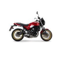 GPR exhaust compatible with Kawasaki Z 650 RS 2024-2025, M3 Black Titanium, Racing full system exhaust, including removable db killer/spark arrestor 