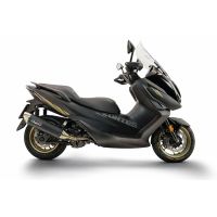 GPR exhaust compatible with Zontes 365E 2024-2026, Furore-X Scooter, Racing full system including manifold and removable db killer 