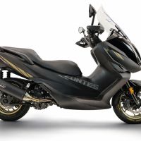 GPR exhaust compatible with Zontes 365E 2024-2026, Furore-X Scooter, Racing full system including manifold and removable db killer 