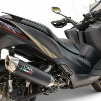 GPR exhaust compatible with Zontes 365E 2024-2026, Furore-X Scooter, Racing full system including manifold and removable db killer 