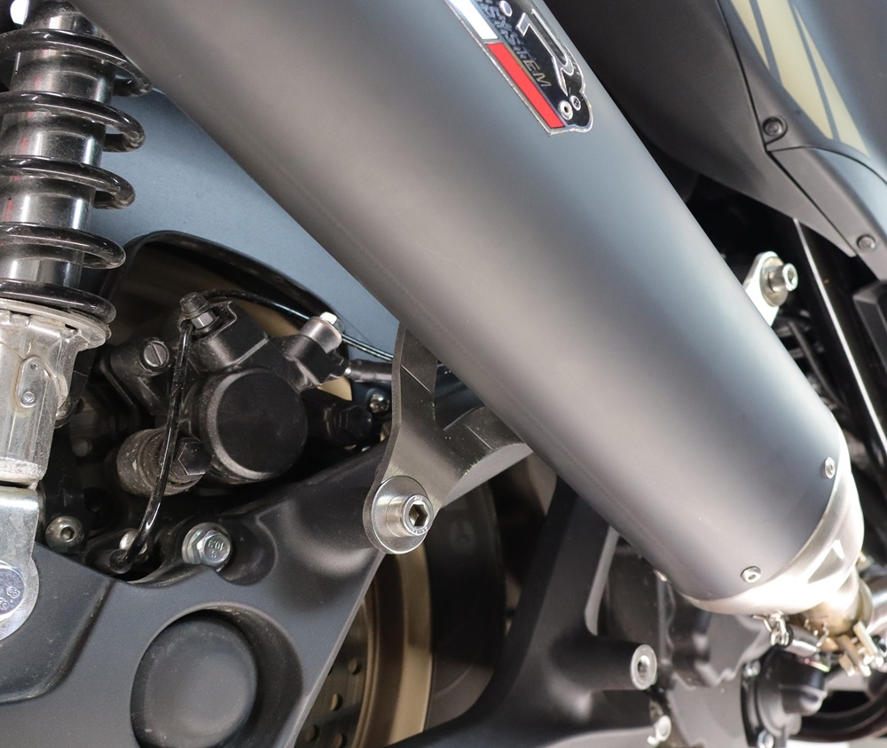 GPR exhaust compatible with Zontes 365E 2024-2026, Furore-X Scooter, Racing full system including manifold and removable db killer 