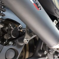 GPR exhaust compatible with Zontes 365E 2024-2026, Furore-X Scooter, Racing full system including manifold and removable db killer 